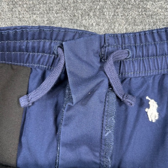 Polo Ralph Lauren Shorts Mens Sz 20 Navy Blue All Over Print Pony Logo NWoT - Picture 2 of 8